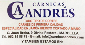Cárnicas Andrés Carnes Proveedores Hostelería Málaga